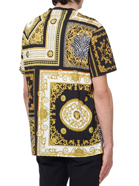 versace t-shirt damen|versace t shirt men price.